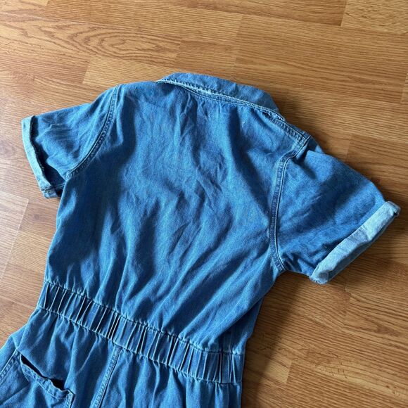 Gianni Bini Denim Romper Size Medium - Picture 7 of 11